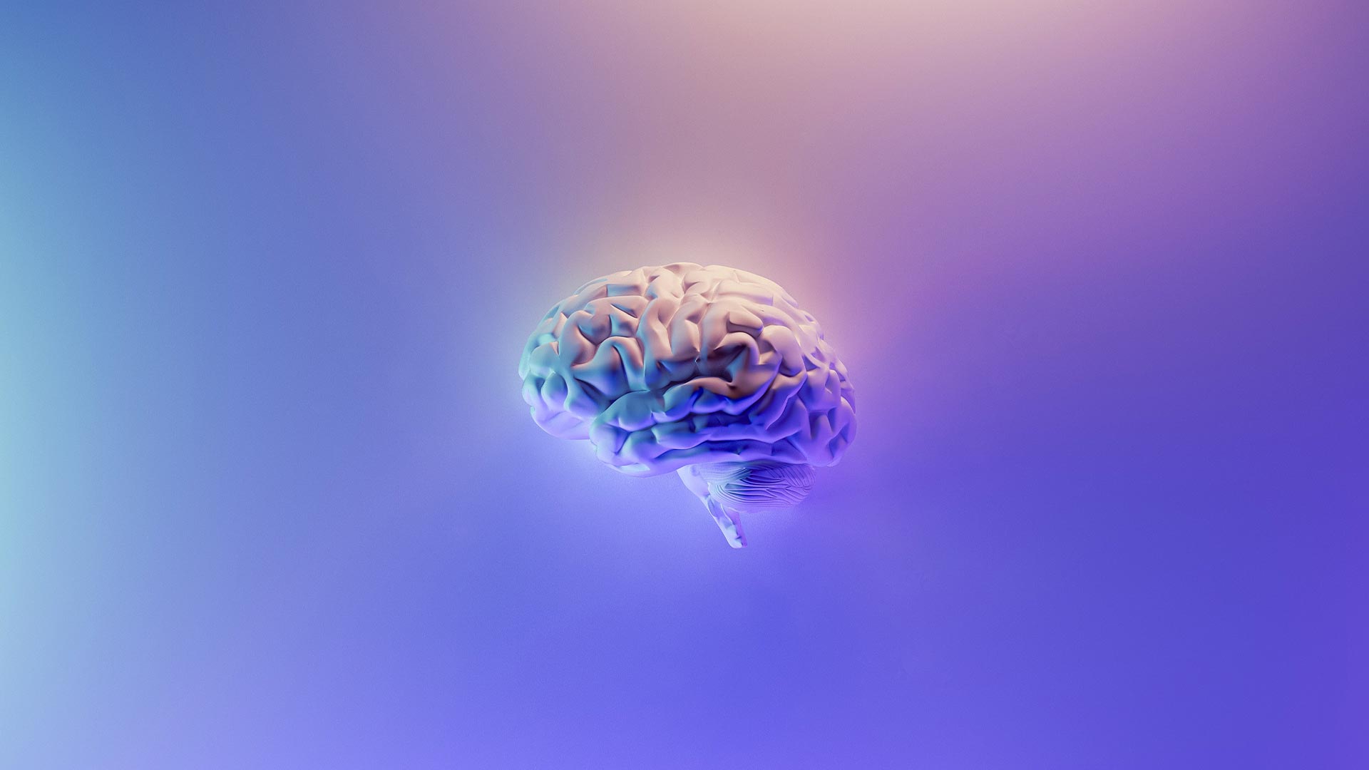 Immagine astratta del cervello umano